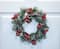 3 Park; 13" Artificial Christmas Mini Wreath Centerpiece with Snow Berry & Pine; Category:Decorated Wreaths; Image:3